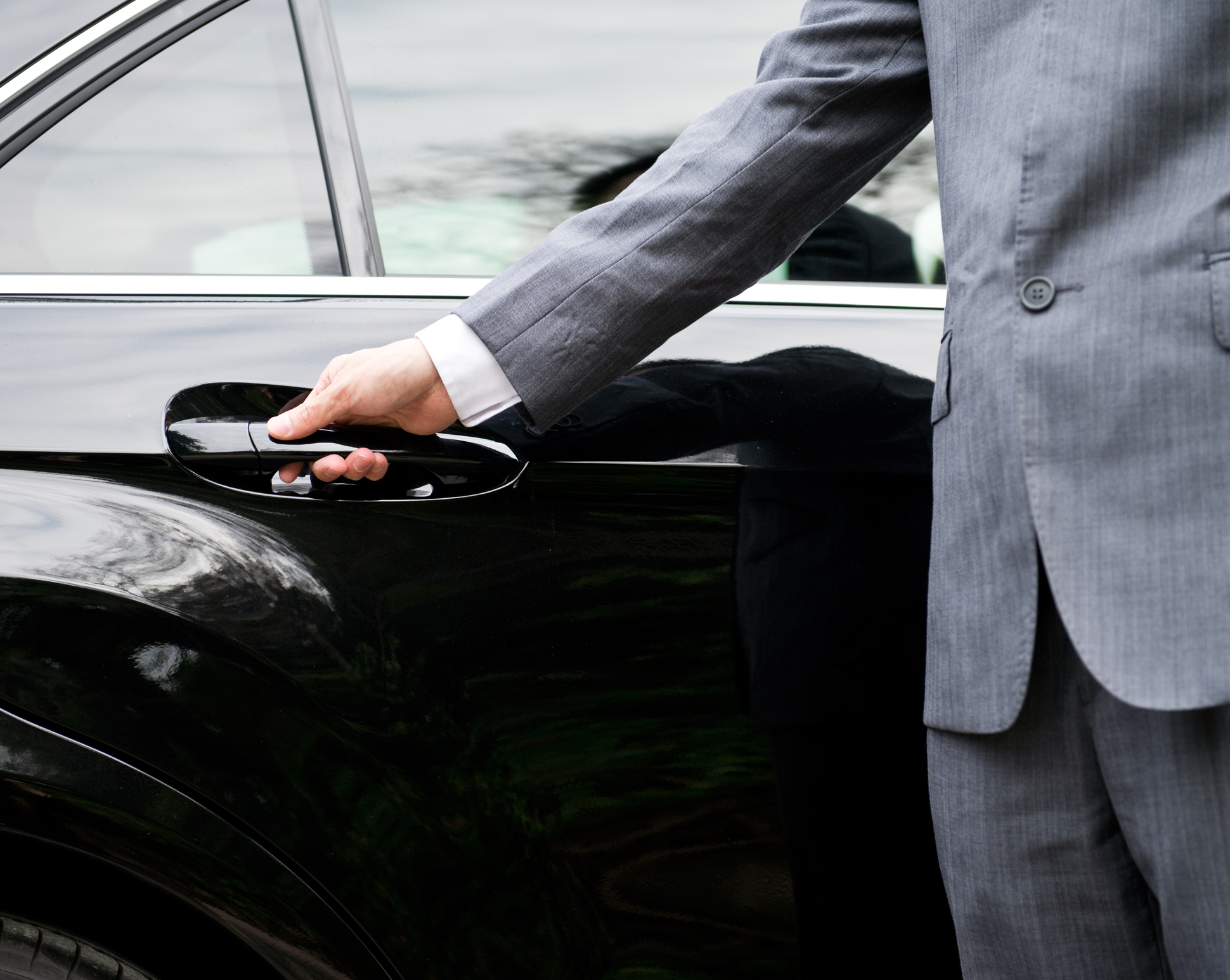 opening car door